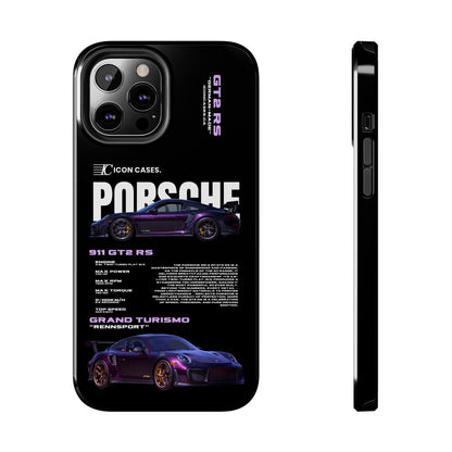 "Purple GT2RS" Black Case
