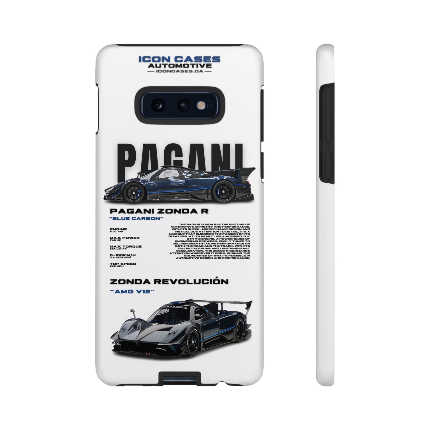 "Zonda R" hard case - samsung Phone Case Icon Cases