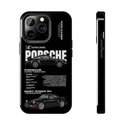 "964 Turbo" black case Phone Case Icon Cases
