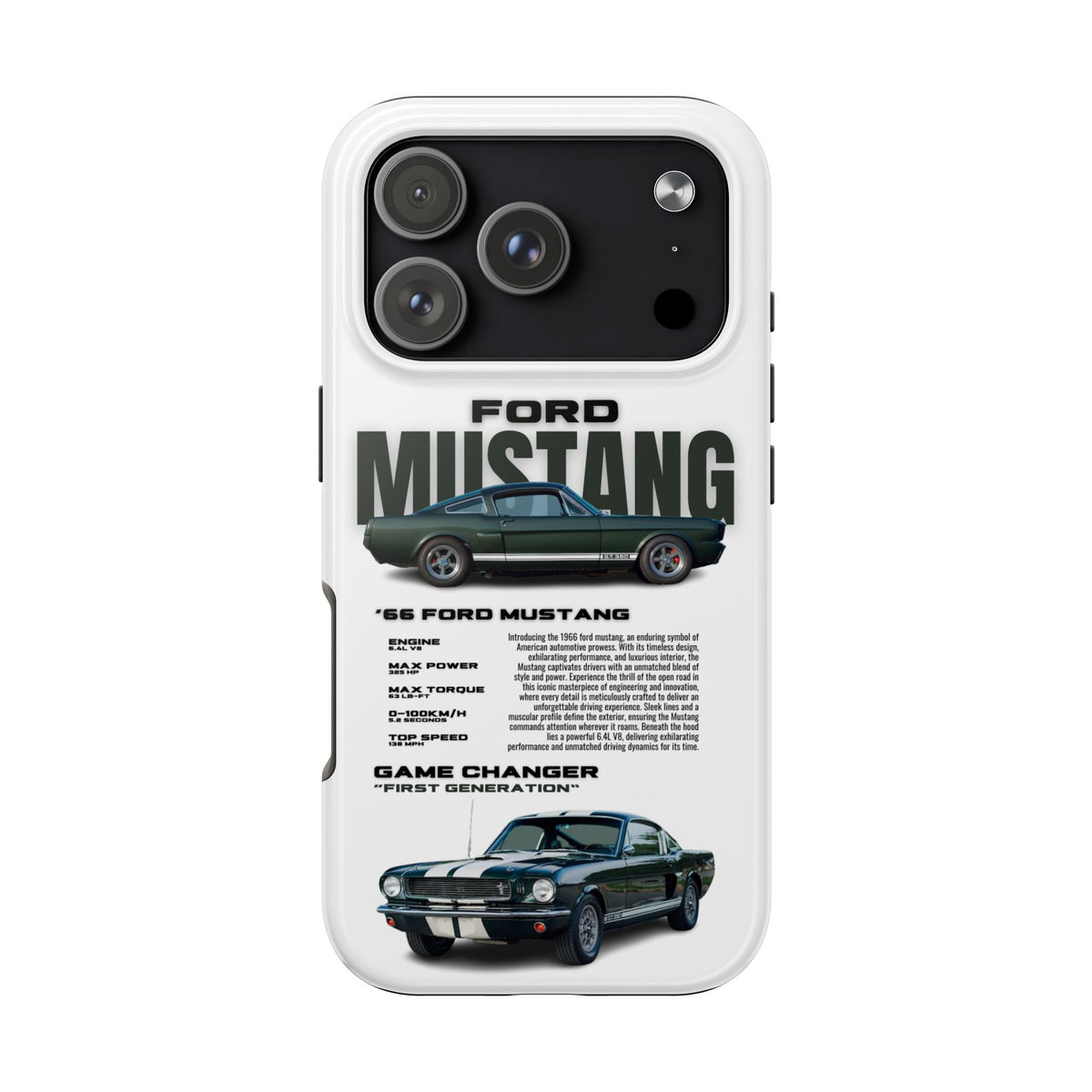 "Mustang"  White Case