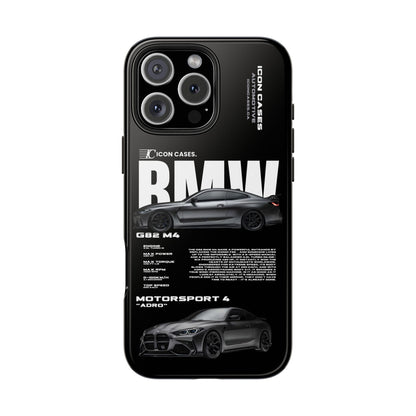 "G82 M4" Black Case Phone Case Icon Cases