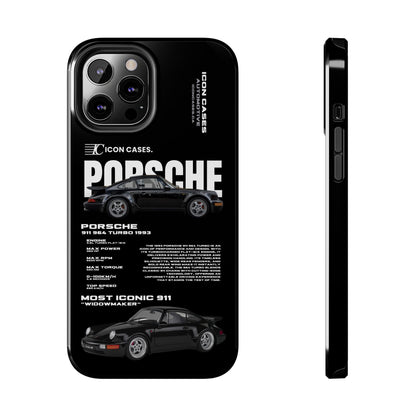 "964 Turbo" black case Phone Case Icon Cases
