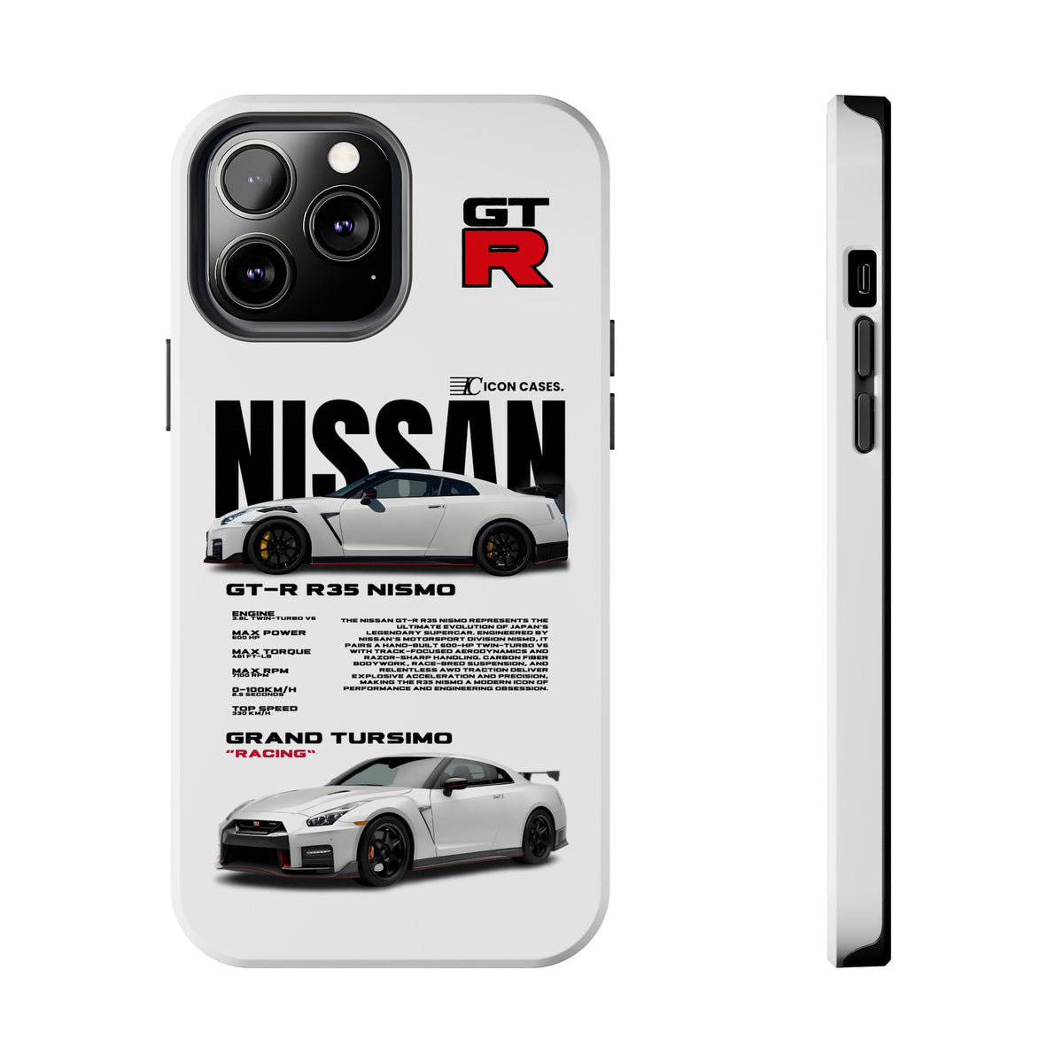 "GTR R35" white case