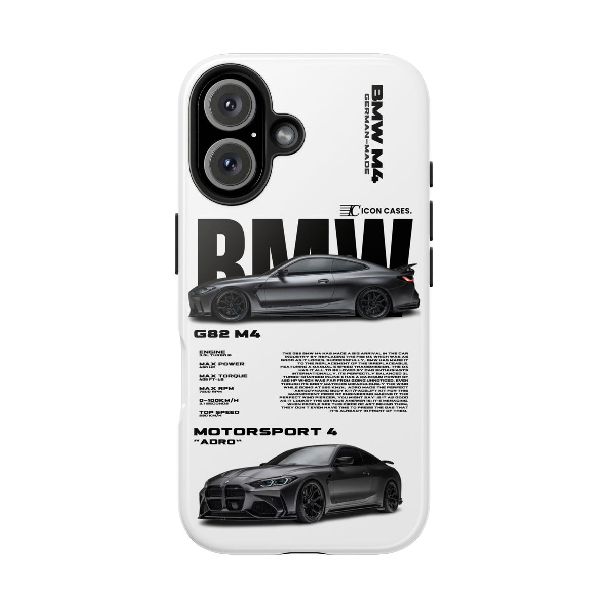 "G82 M4" White Case