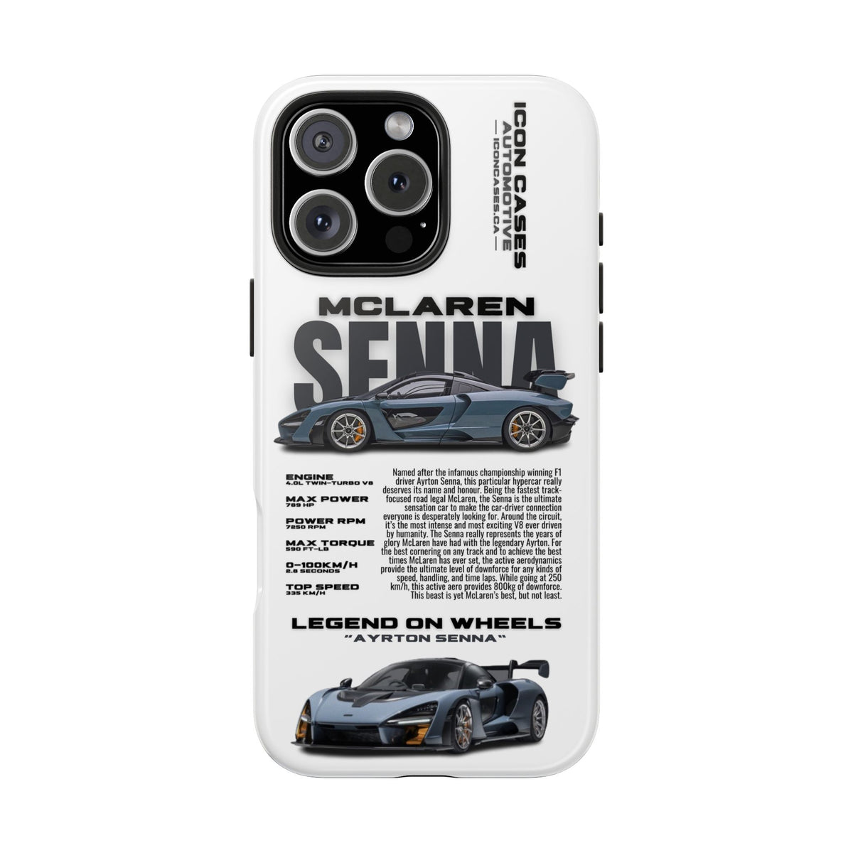 "Senna" White Case