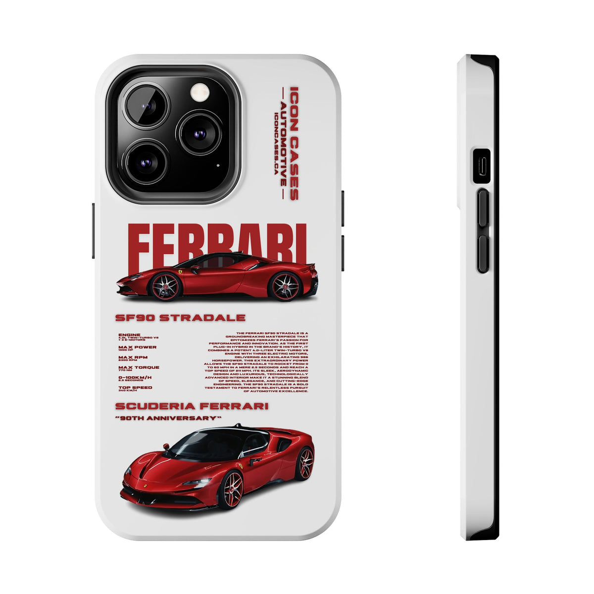 "SF90" White Case