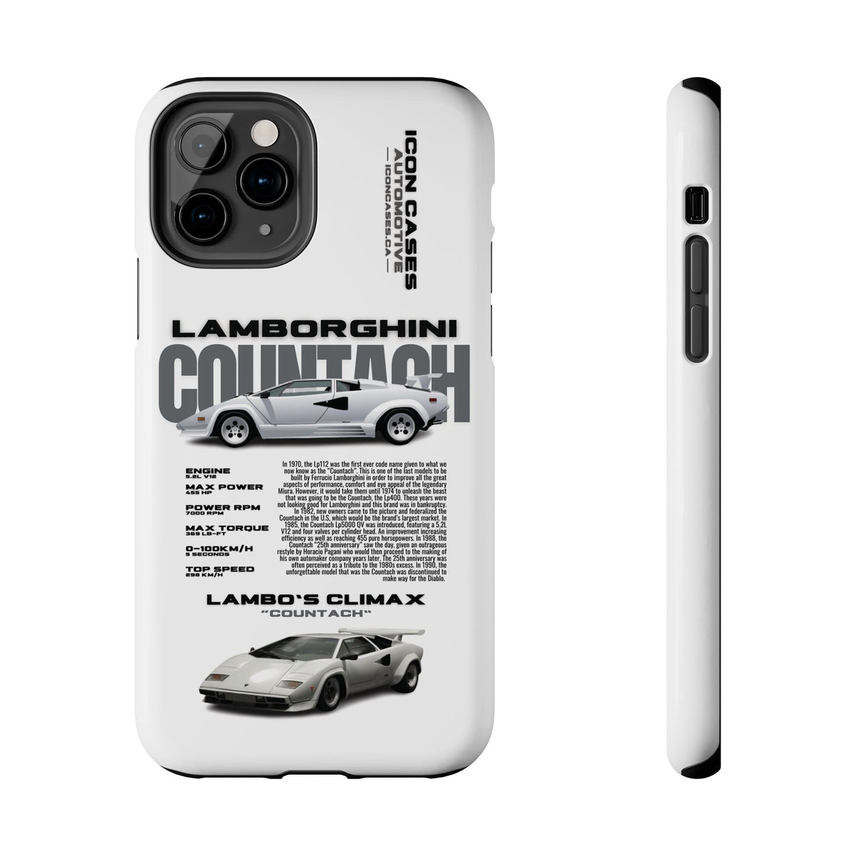 "Countach" White Case