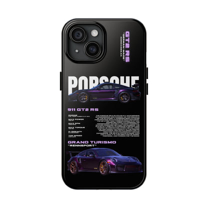 "Purple GT2RS" Black Case