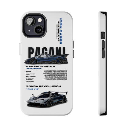 "Zonda R" White Case Phone Case Icon Cases