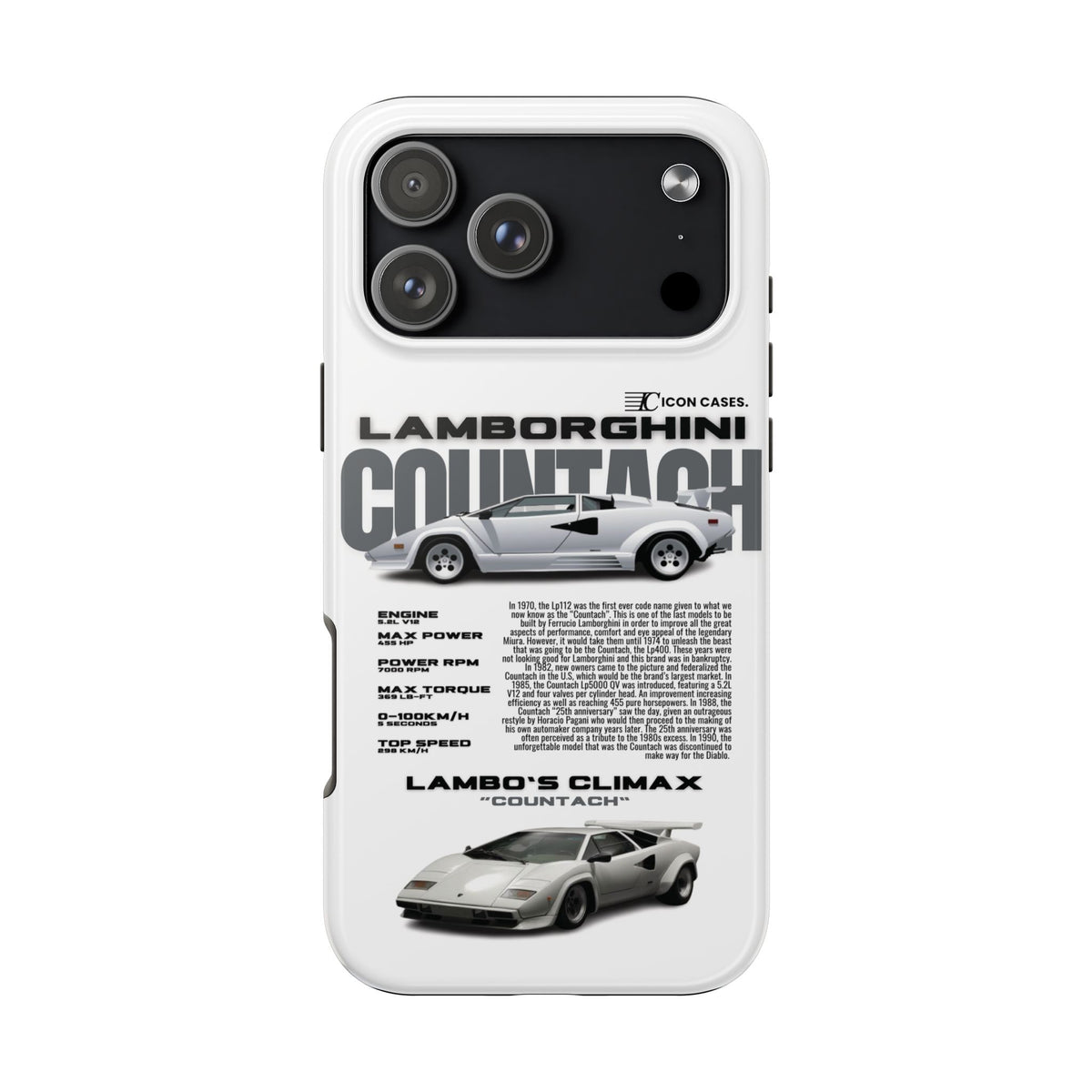 "Countach" White Case