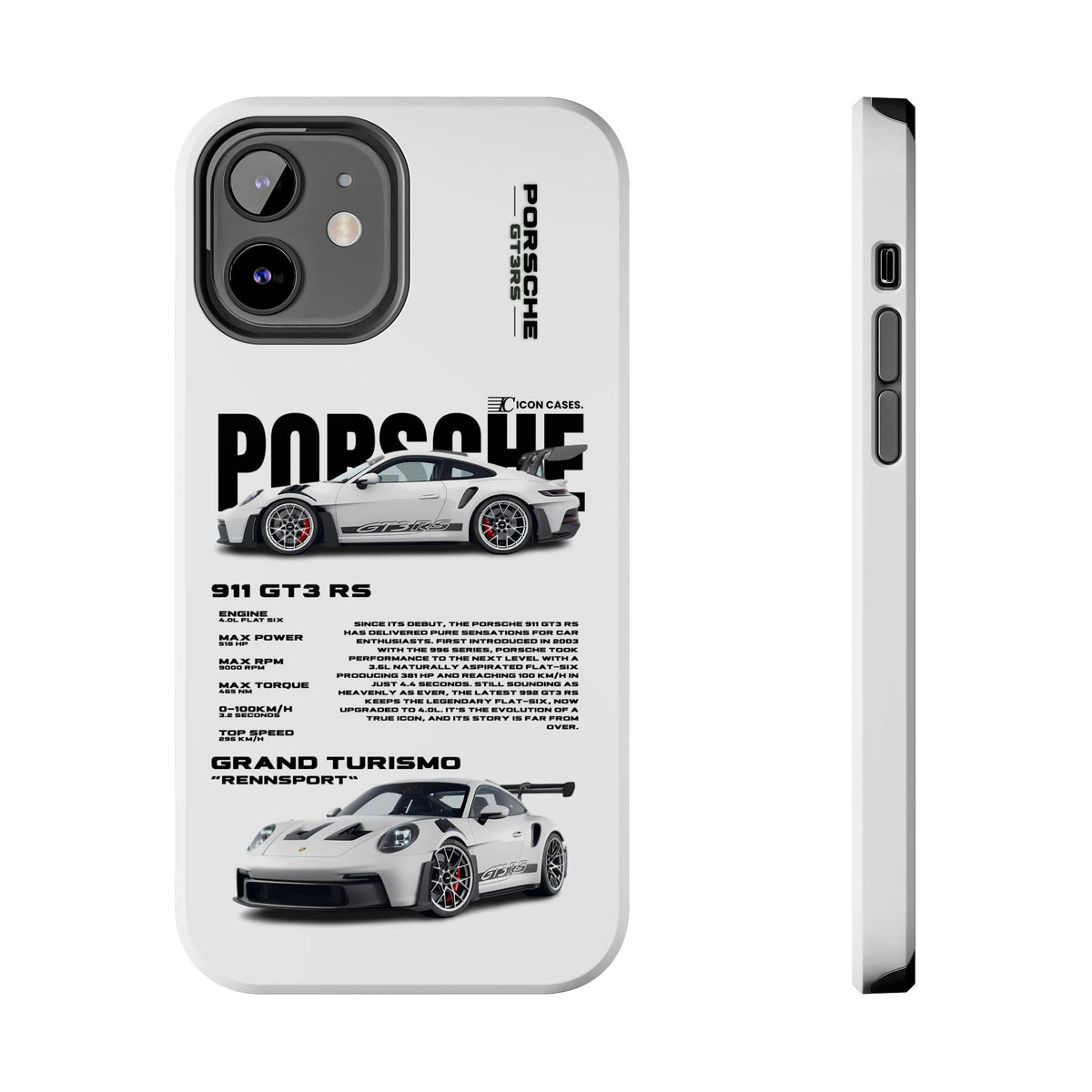"GT3 RS" white case