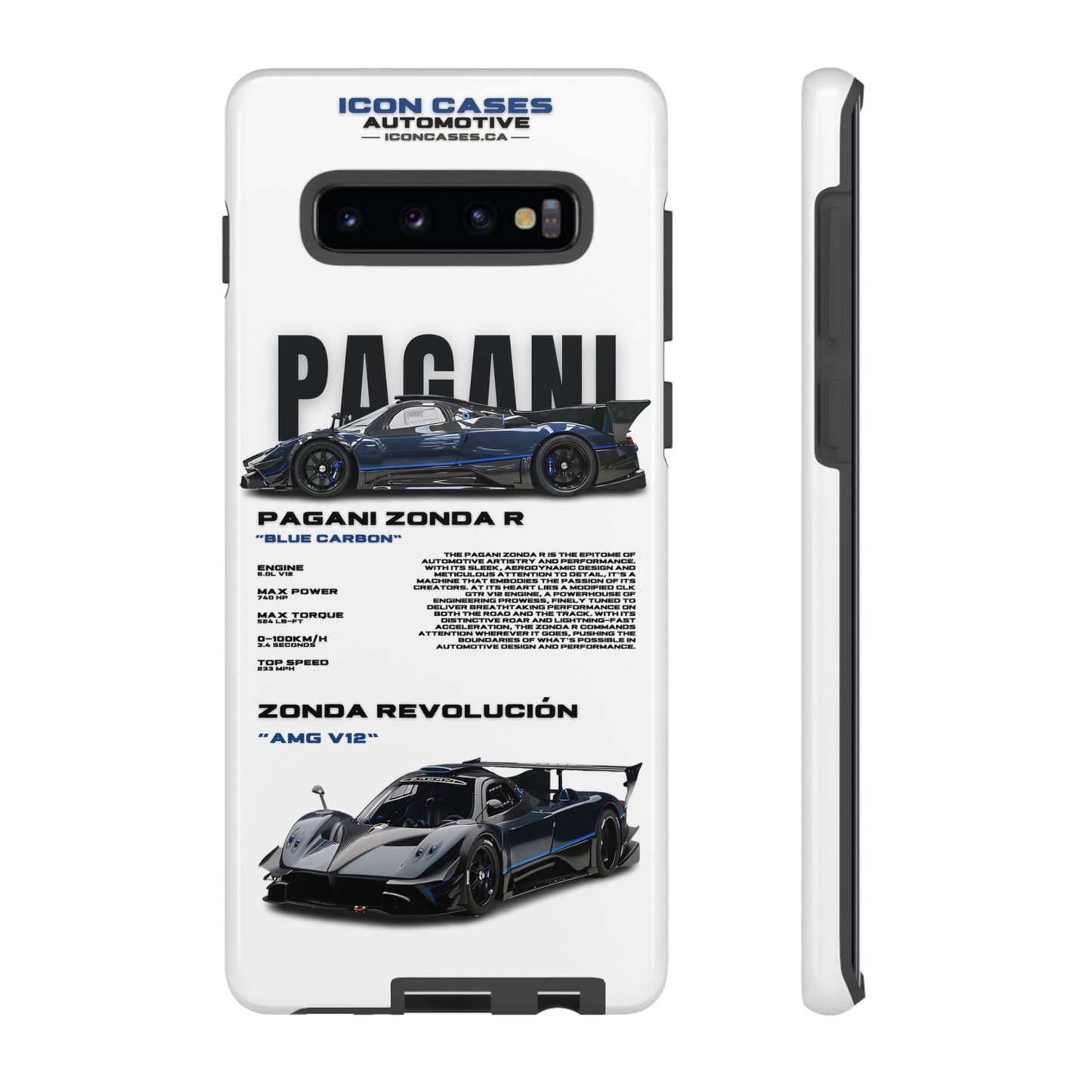 "Zonda R" hard case - samsung Phone Case Icon Cases