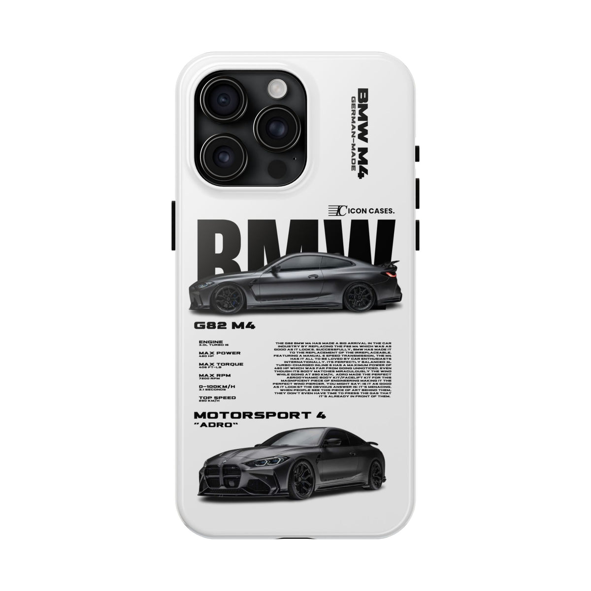 "G82 M4" White Case