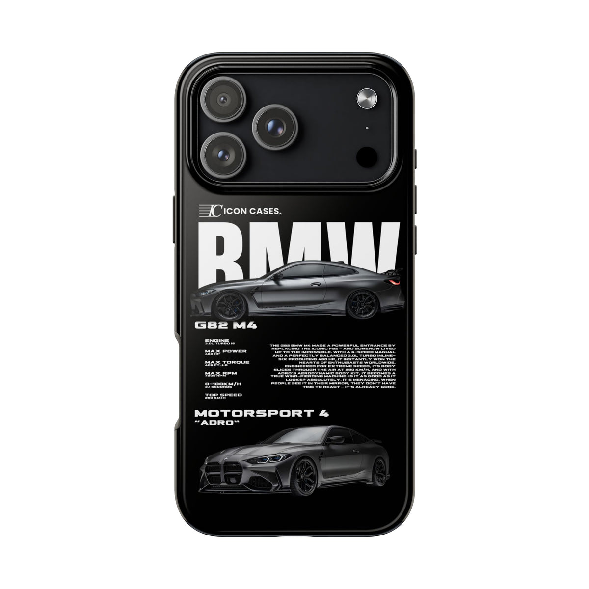 "G82 M4" Black Case