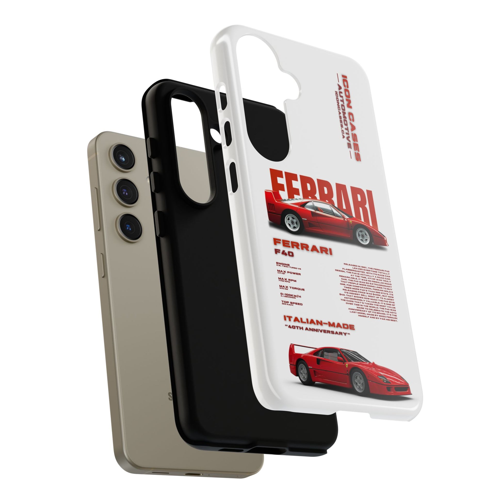 "F40" hard case - Samsung Phone Case Icon Cases