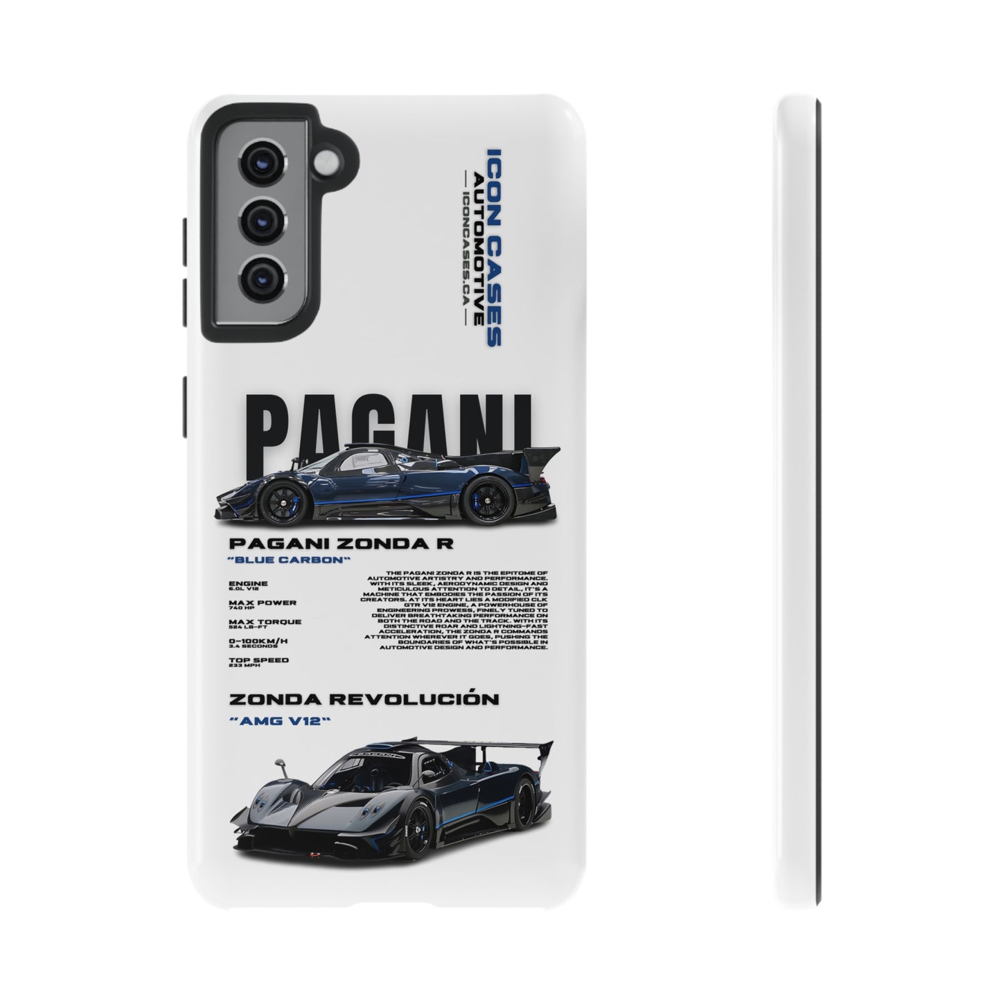 "Zonda R" hard case - samsung Phone Case Icon Cases