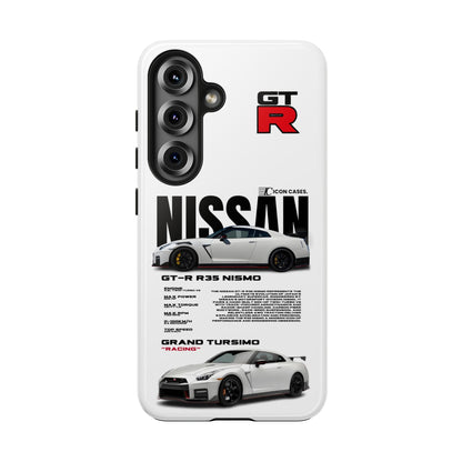 "GTR R35" white case Phone Case Icon Cases
