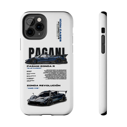 "Zonda R" White Case Phone Case Icon Cases