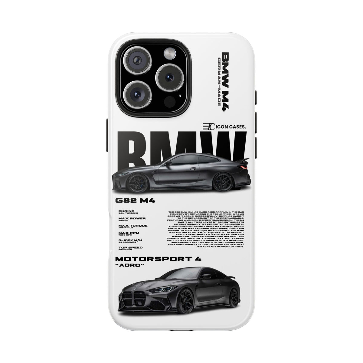 "G82 M4" White Case