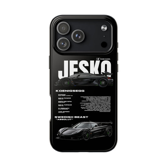 "Jesko" Black case