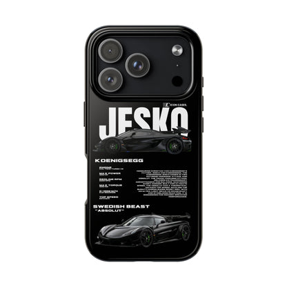 "Jesko" Black case