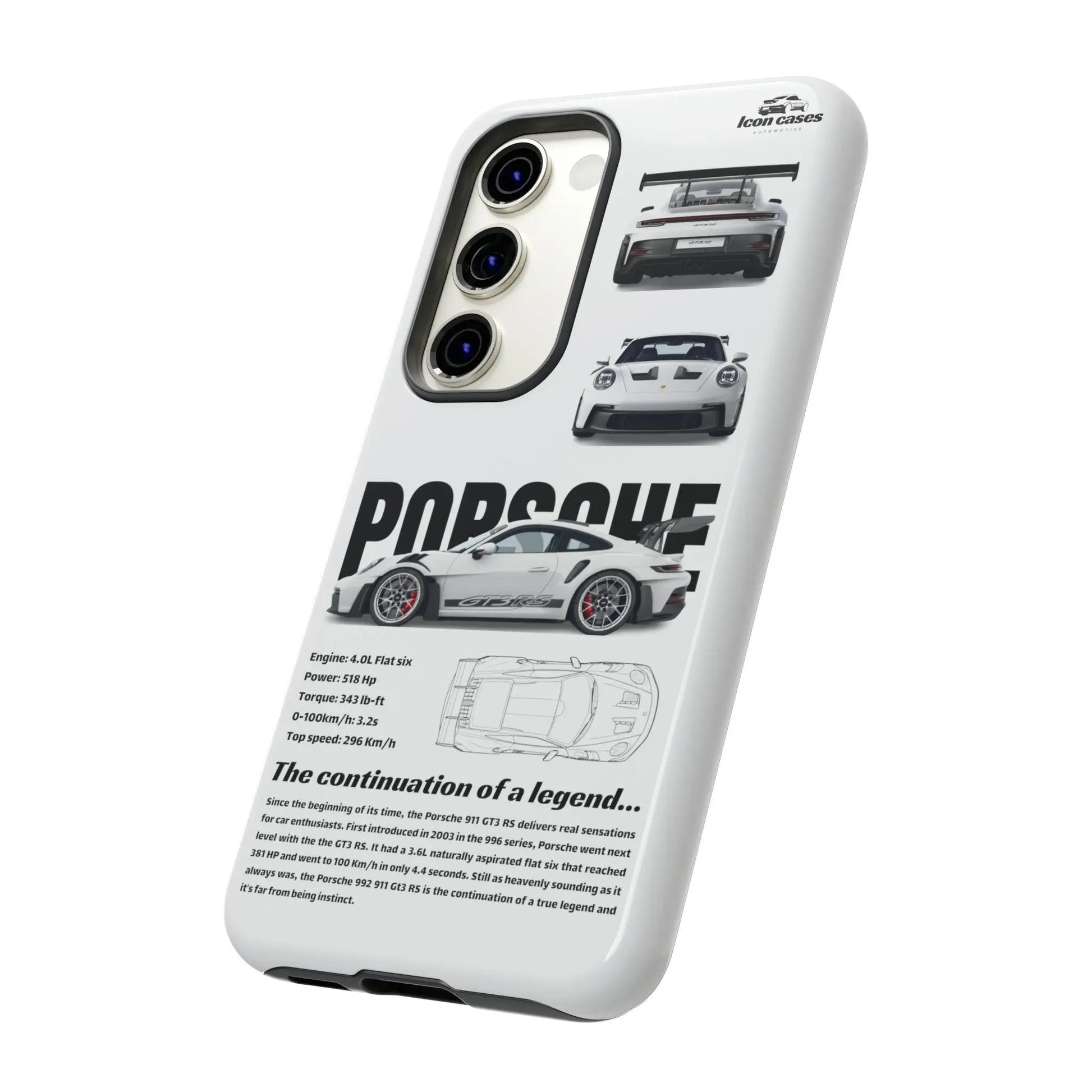 "Gt3 RS" hard case - Samsung galaxy - Icon Cases