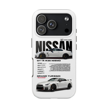 "GTR R35" white case Phone Case Icon Cases