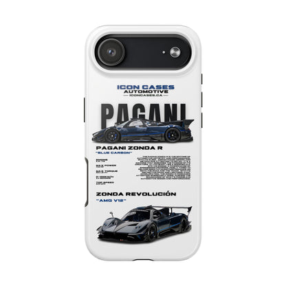 "Zonda R" White Case Phone Case Icon Cases