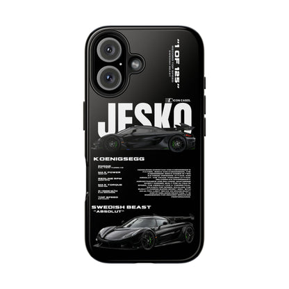 "Jesko" Black case