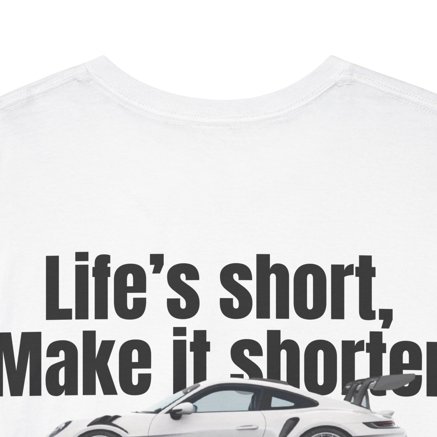 "Life's short" GT3 RS t-shirt T-Shirt Icon Cases