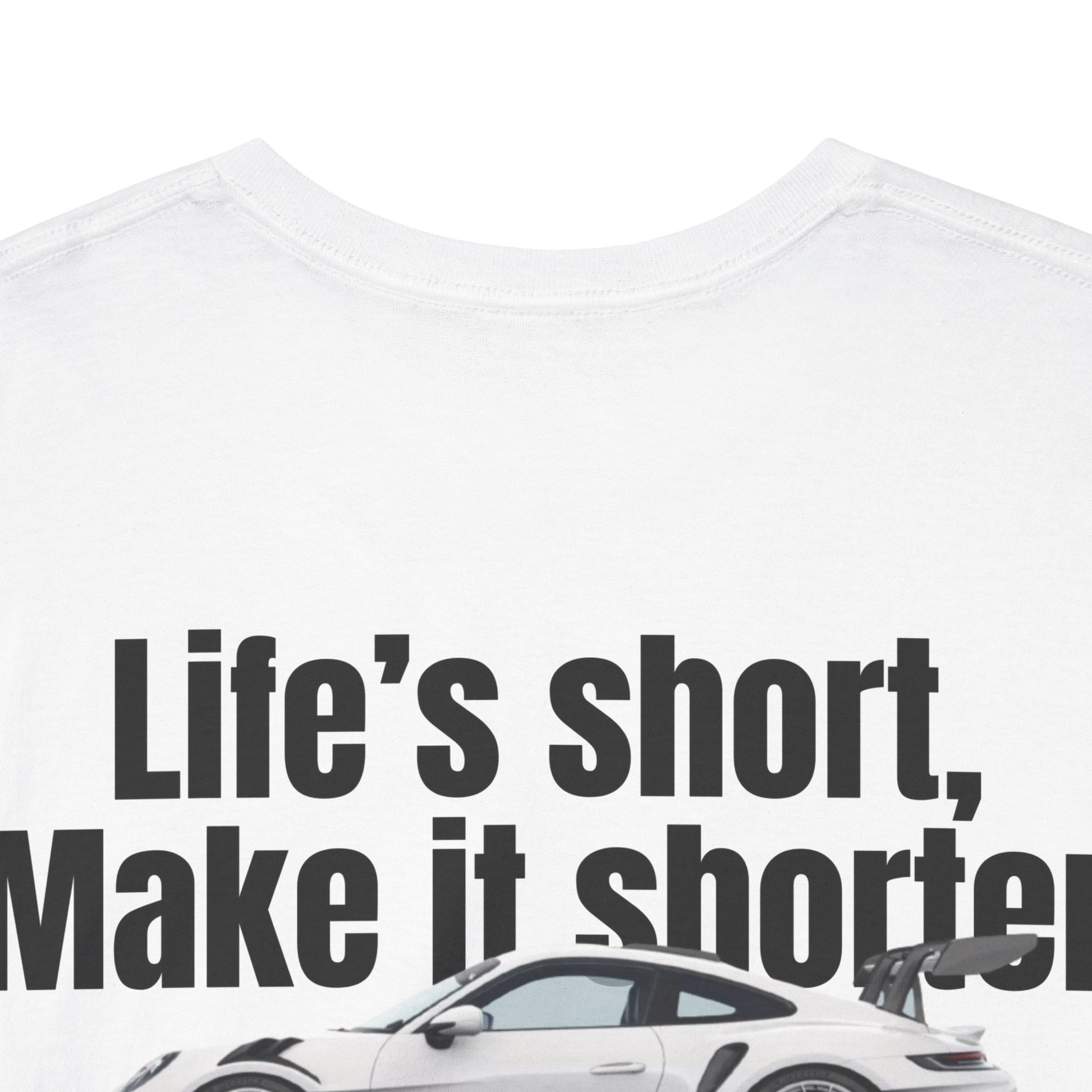 "Life's short" GT3 RS t-shirt T-Shirt Icon Cases