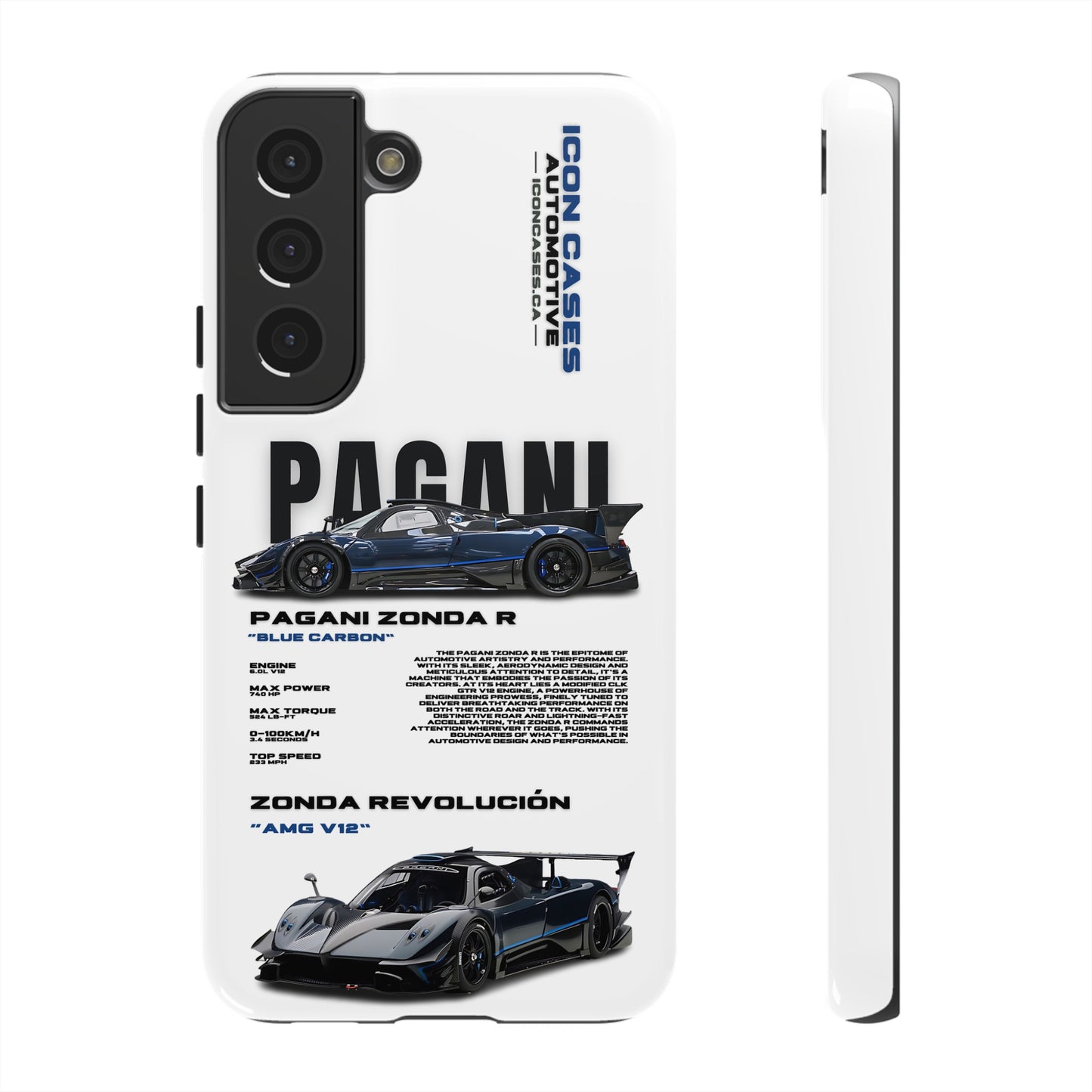 "Zonda R" hard case - samsung Phone Case Icon Cases