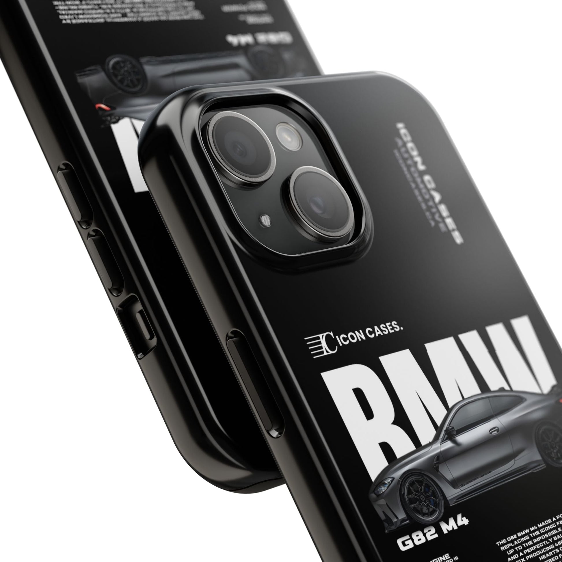 "G82 M4" Black Case Phone Case Icon Cases