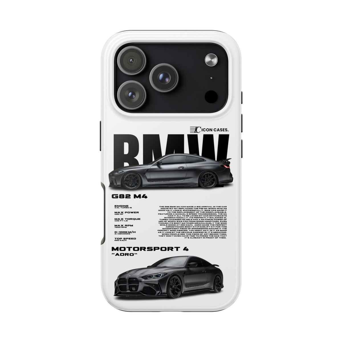 "G82 M4" White Case