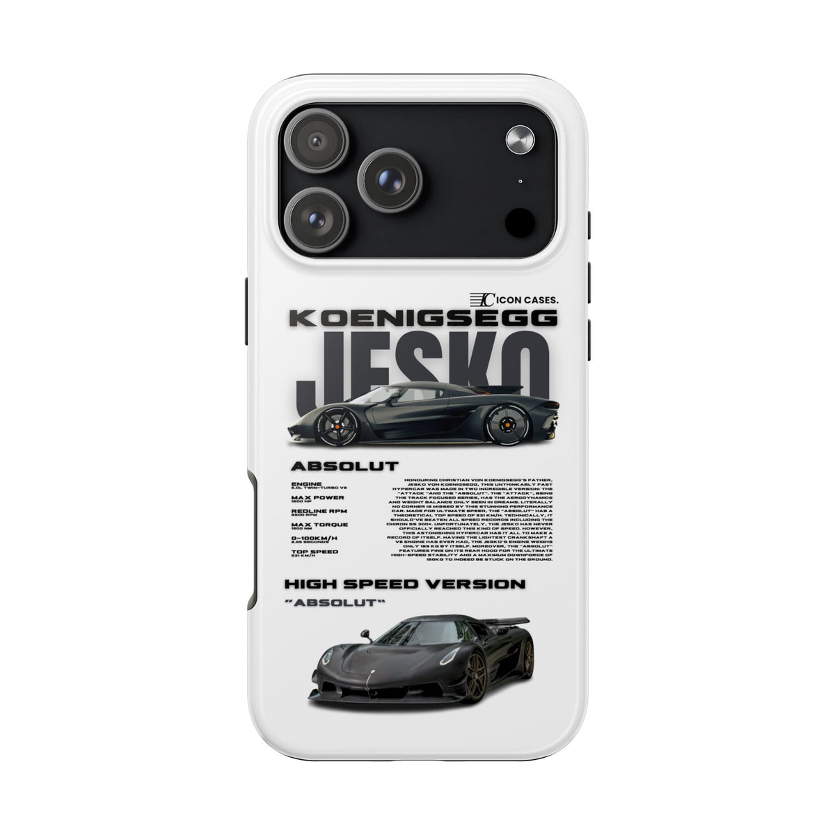 "Jesko" White case