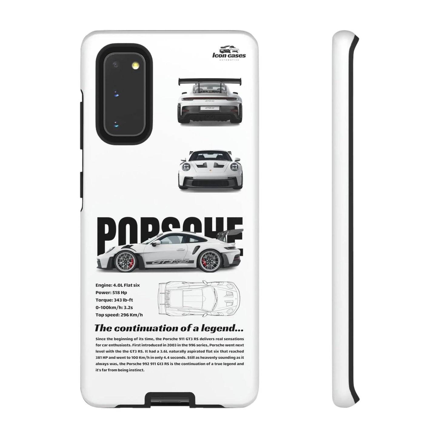 "Gt3 RS" hard case - Samsung galaxy - Icon Cases