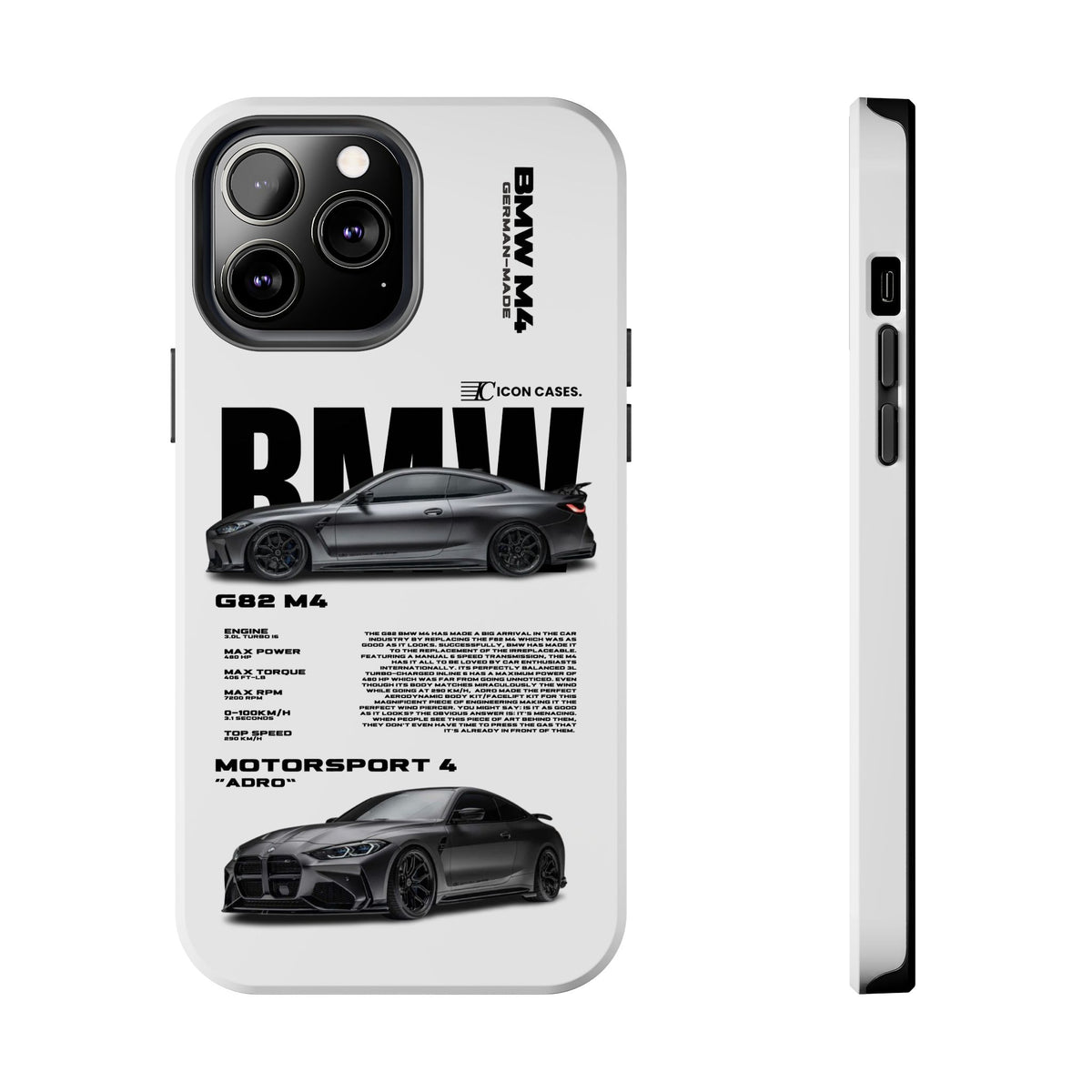 "G82 M4" White Case