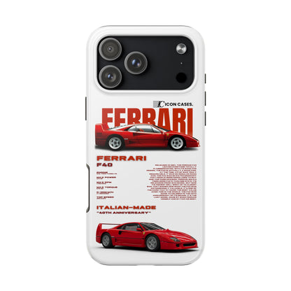 "F40" White Case