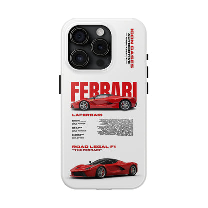 "Laferrari" White Case Phone Case Icon Cases