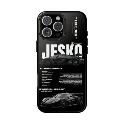 "Jesko" Black case