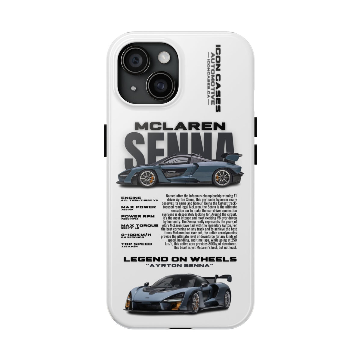 "Senna" White Case