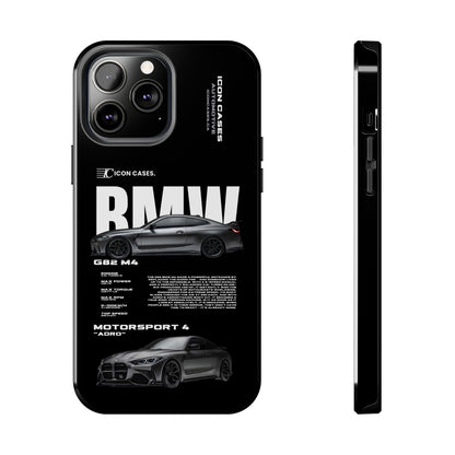 "G82 M4" Black Case Phone Case Icon Cases