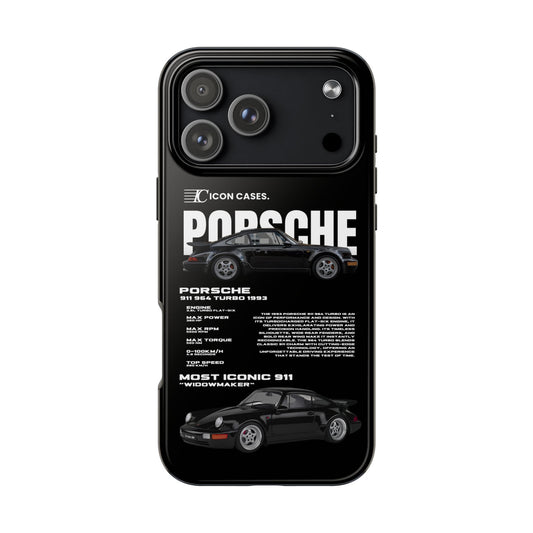 "964 Turbo" black case