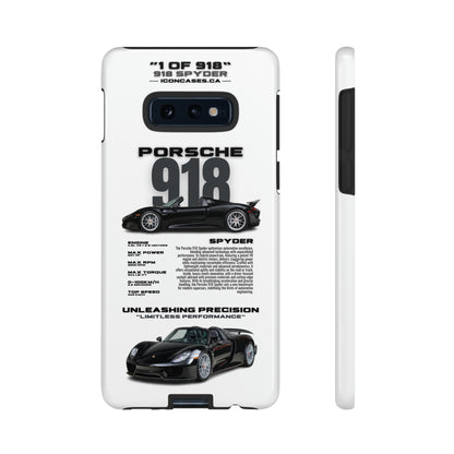 "918 spyder" hard case - samsung Phone Case Icon Cases