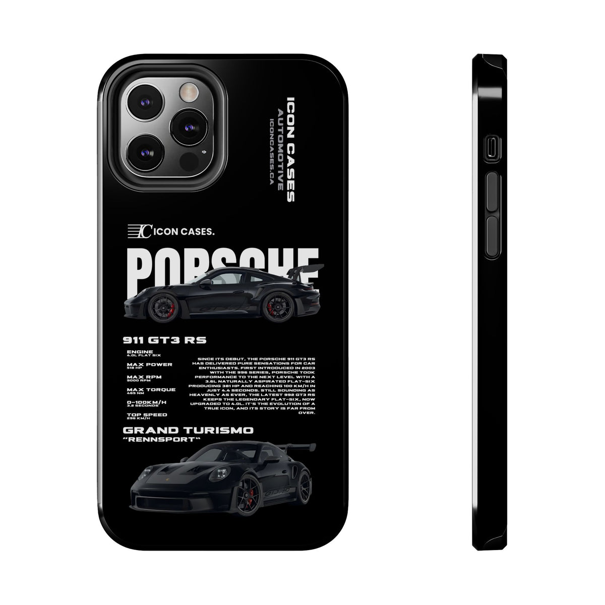 "GT3RS" black case