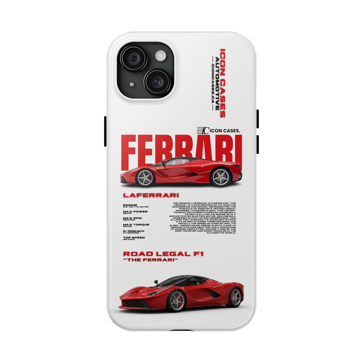 "Laferrari" White Case