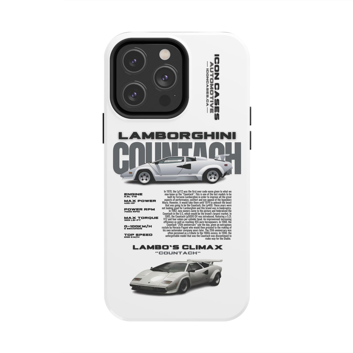 "Countach" White Case