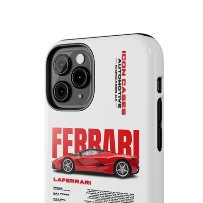 "Laferrari" White Case Phone Case Icon Cases