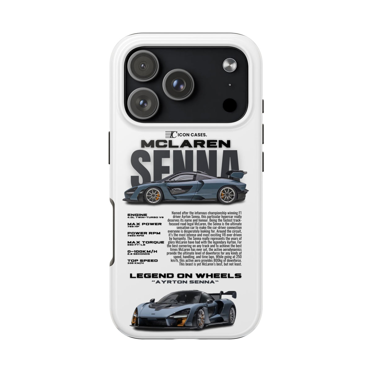 "Senna" White Case
