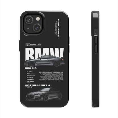 "G82 M4" Black Case Phone Case Icon Cases